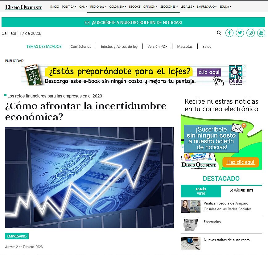 Cmo afrontar la incertidumbre econmica?